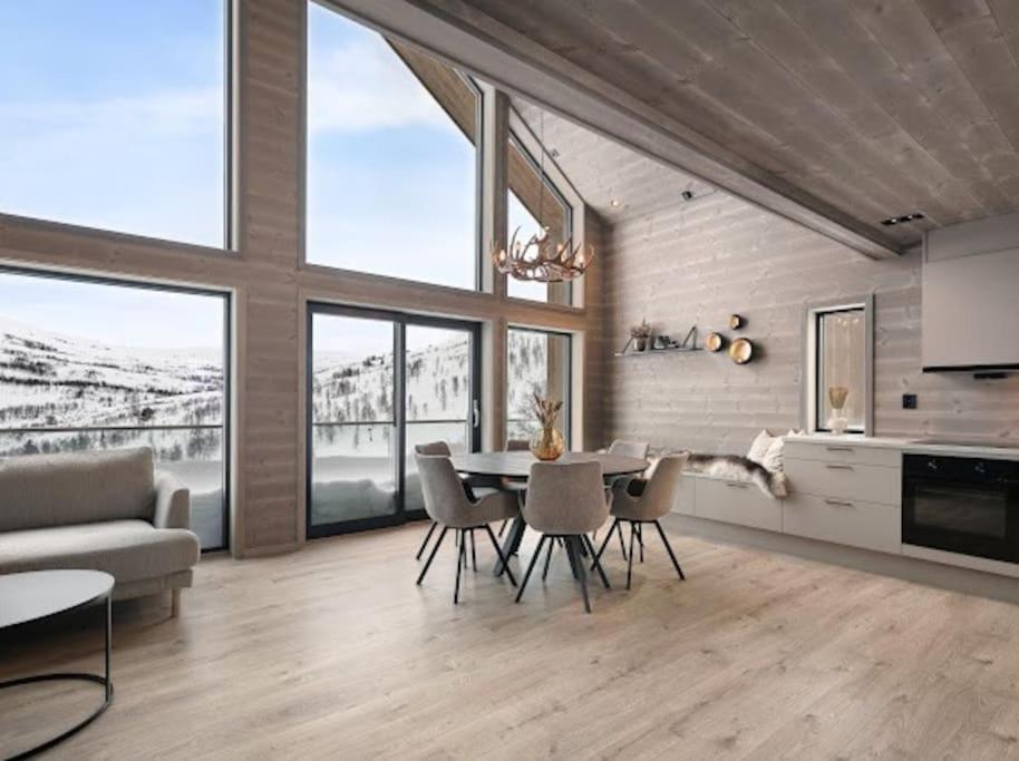 Flygende Utsiktshytte Med Magisk Utsikt Sogndal Exterior foto